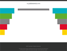 Tablet Screenshot of cvjobboard.com